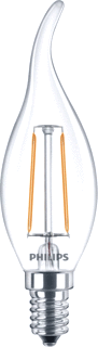 Philips CorePro LED-lamp 2W 250lm 2700K E14 foto 1