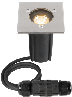 SLV Dasar LED Bodeminbouwarmatuur 4W 350lm 3000K foto 1