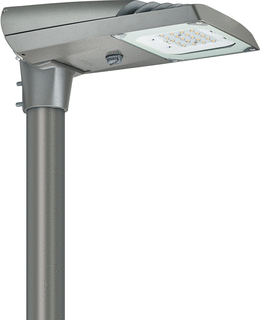 Philips Luma LED Straat- en pleinverlichtingsarm. 38W 5400lm 4000K BGP702 DM11