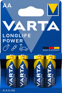 Varta Longlife Power LED Batterij, niet oplaadbaar