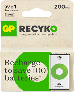 GP LED Batterij, oplaadbaar foto 1