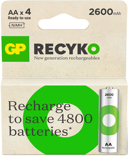 GP LED Batterij, oplaadbaar foto 1