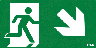 Eaton Blessing Eaton Blessing FlexiTech / RoundTech LED Noodverlichting pictogram