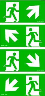 ESYLUX LED Noodverlichting pictogram