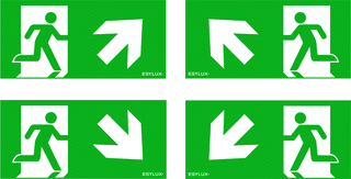 ESYLUX LED Noodverlichting pictogram foto 1
