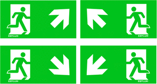 ESYLUX LED Noodverlichting pictogram foto 1