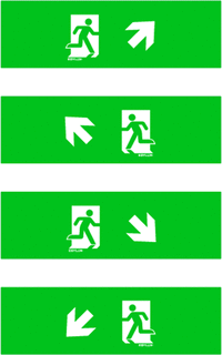 ESYLUX LED Noodverlichting pictogram foto 1