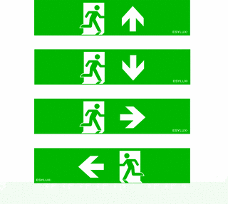 ESYLUX LED Noodverlichting pictogram foto 1