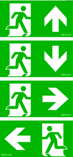 ESYLUX LED Noodverlichting pictogram