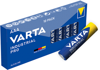 Varta INDUSTRIAL PRO LED Batterij, niet oplaadbaar