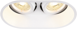 SLV Horn LED Inbouwspot 25W GU10 foto 1