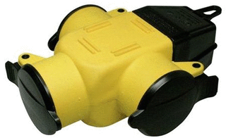 Kalthoff LED Koppelcontactstop (geaard)
