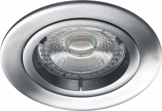 Norton HLV-A LED Inbouwspot 50W GU10 ALU-MAT GU10 foto 1