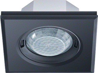 ESYLUX Flat Square LED Bewegingsschakelaar (compleet)