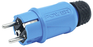 Power SOLID Geaarde stekker