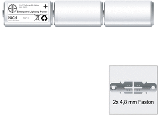 ELP LED Batterij, oplaadbaar