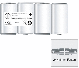 ELP LED Batterij, oplaadbaar