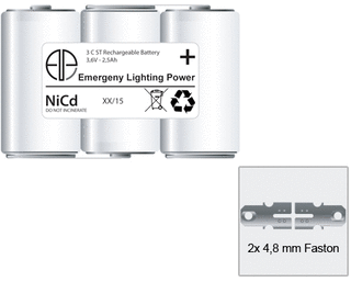 ELP LED Batterij, oplaadbaar foto 1