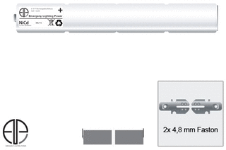 ELP LED Batterij, oplaadbaar foto 1