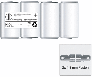 ELP LED Batterij, oplaadbaar foto 1