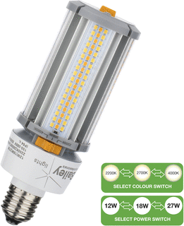 Bailey LED Corn LED-lamp 12-27W 1500-3500lm 2200-4000K E27 foto 1