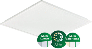 Philips Coreline LED Paneel 60x60cm 31W 4300lm 3000-4000K RC132V G6 WIA OC