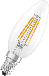 Ledvance LED-lamp 3.8W 806lm 2700K E14 CLB60 E14 CL