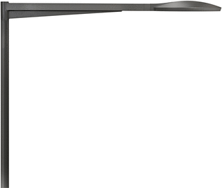 Philips CitySoul LED Straat- en pleinverlichtingsarm. 46.5W 5100lm 3000K BGP530 II DM50 D9