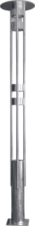 Allure Solido LED Straat- en pleinverlichtingsarm. 60W E27 foto 1