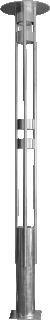 Allure Solido LED Straat- en pleinverlichtingsarm. 60W E27 foto 1