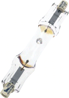 Philips Cleo Halogeen metaaldamplamp z reflector 400W RX7s foto 1