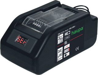 Haupa LED Universele batterijlader