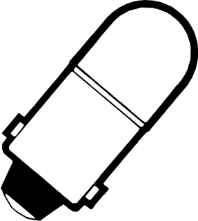 Orbitec Miniatuur Bayonet lamp Indicatie- en signaleringslamp 1.8W BA9s foto 1