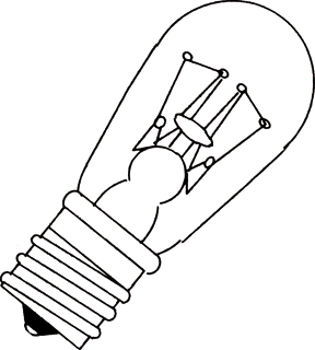 Orbitec Orbitec Miniatuur schroef lamp Indicatie- en signaleringslamp 7W E12