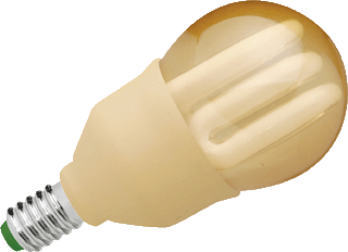 Megaman Megaman Goldline Spaarlamp 6W 230lm 2700K E14