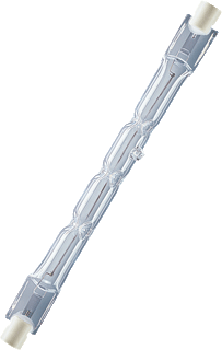 Osram Haloline Hoogvolt halogeenlamp z reflector 120W 2900K R7s foto 1