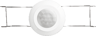 ABB Busch-Jaeger BASICLINE LED Bewegingsschakelaar (compleet) foto 1