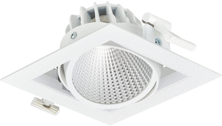 Philips GreenSpace Accent Gridlight LED Inbouwspot 29W 4000lm 4000K GD351B PSU-E MB FG foto 1