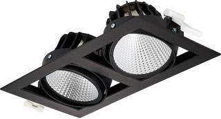 Philips GreenSpace Accent Gridlight LED Inbouwspot 60W 4000lm 3000K GD352B WIA-E MB BK
