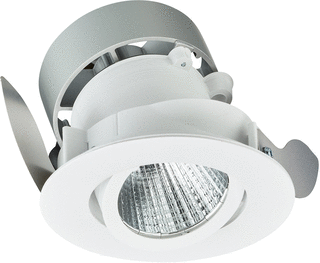 Philips Philips GreenSpace Evo Mini Adjustable LED Downlight 6.8W 700lm 3000K RS321B PSU-E HWB WH