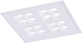 Opple LED Paneel 60x60cm 32W 4000lm 3000-4000K foto 1