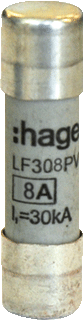 Hager LED D-zekering foto 1