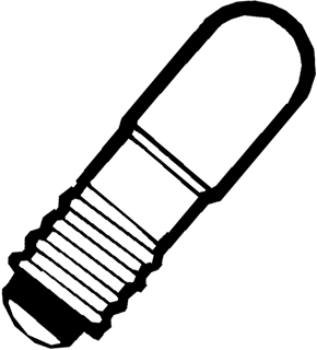 Orbitec Orbitec Miniatuur schroef lamp Indicatie- en signaleringslamp 0.96W E5.5  T-1 1/2