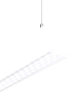 RZB RZB Linedo Single LED Pendelarmatuur 40W 6450lm 4000K