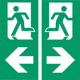 Eaton Blessing Eaton Blessing LED Noodverlichting pictogram