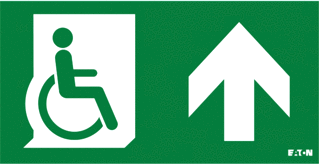 Eaton Blessing RoundTech LED Noodverlichting pictogram foto 1