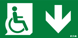 Eaton Blessing FlexiTech LED Noodverlichting pictogram