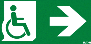 Eaton Blessing FlexiTech LED Noodverlichting pictogram foto 1
