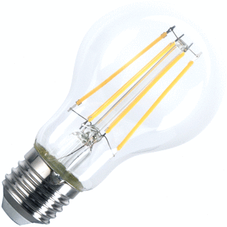 SLV Leuchtmittel LED-lamp 4W 830lm 2700K E27 foto 1
