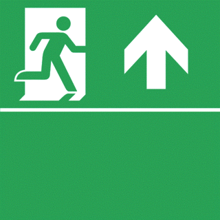 Eaton Blessing Eaton Blessing Skopos LED Noodverlichting pictogram